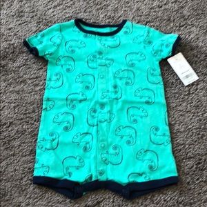 Carters shorts onesie